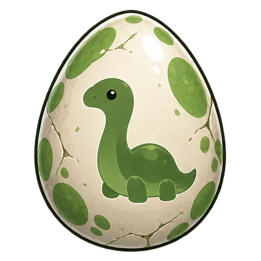 Ein Nessie-Ei